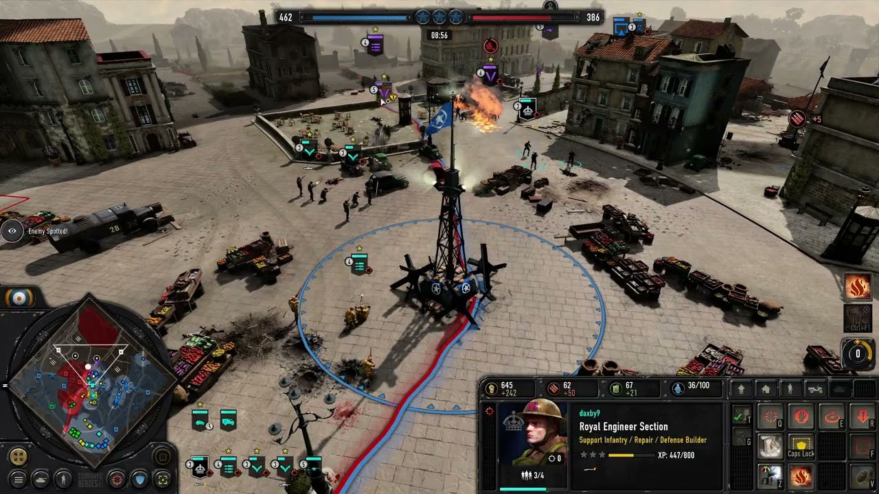 Coh3 4v4 Crocodile Rush Canadians