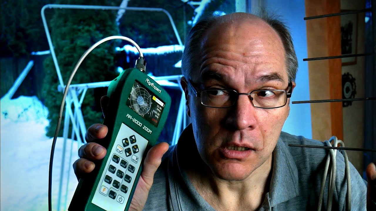 Эксперименты с антенным анализатором RigExpert AA 2000 ZOOM