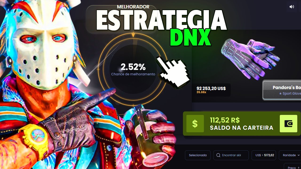Melhor estrategia para LUCRA SKINS de CS 2 no UPGRADE do KEY-DROP (m&eacute;todo roubado)