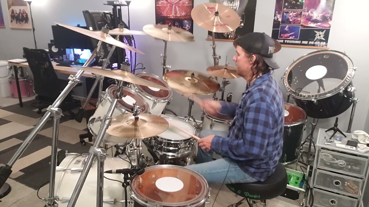 Gary Moore - Out In The Fields Drum Cover