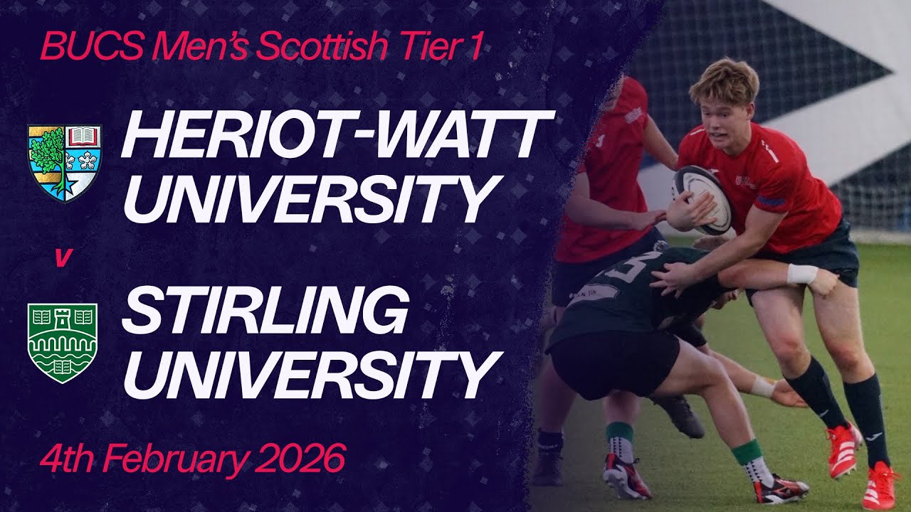 Heriot-Watt University vs. Stirling University | BUCS Men's Scottish Tier 1 | Scottish Rugby