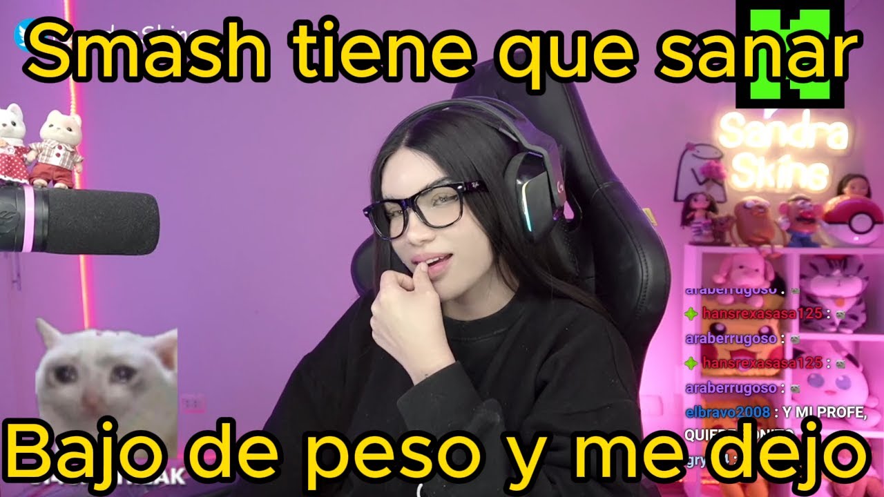 Sandra cuenta porque le termino su ex y como es Smash | SandraSkins