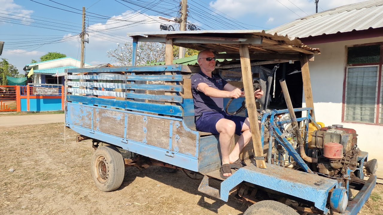 День 9 (Часть B) | Жизнь на тайской ферме 🇹🇭 – Один день в сельской местности Таиланда
