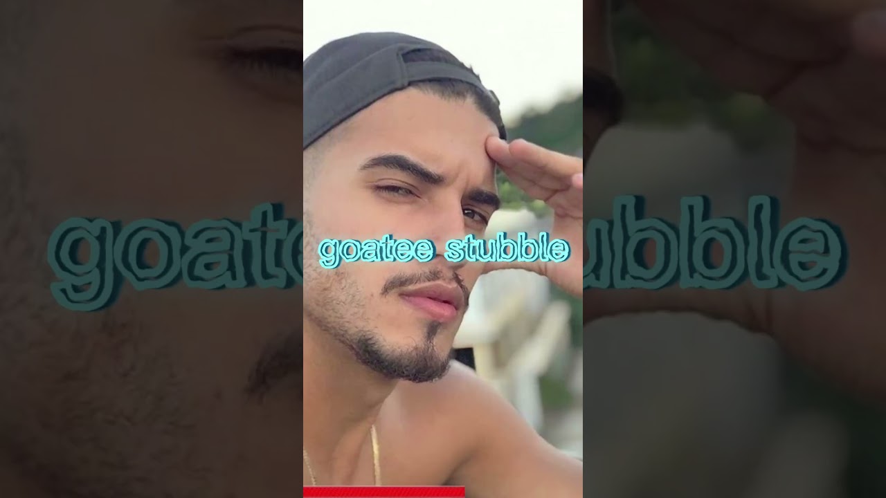 stubble beard style