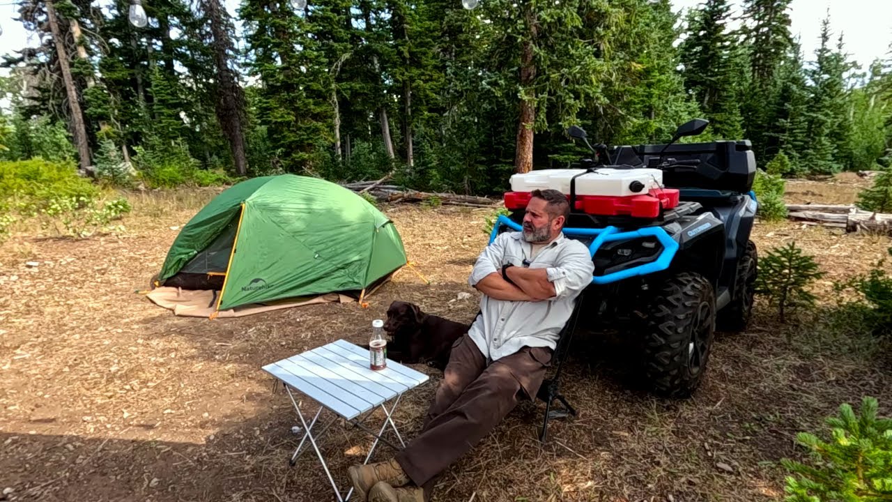 Tent Camping in the Mountains