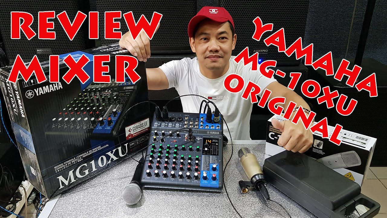 Full Review Mixer YAMAHA MG-10XU (USB) 10 Chanel Bisa Input 4 Microphone Original Garansi Resmi 1 Th