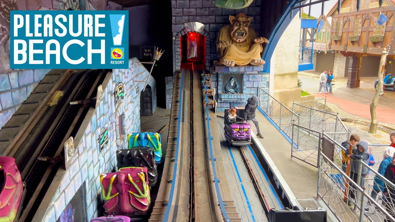 Ghost Train on-ride POV 2024 - Pleasure Beach Resort