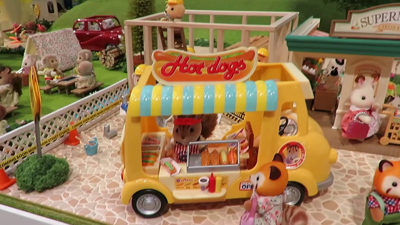 Sylvanian Family Calico Critters world's biggest Display