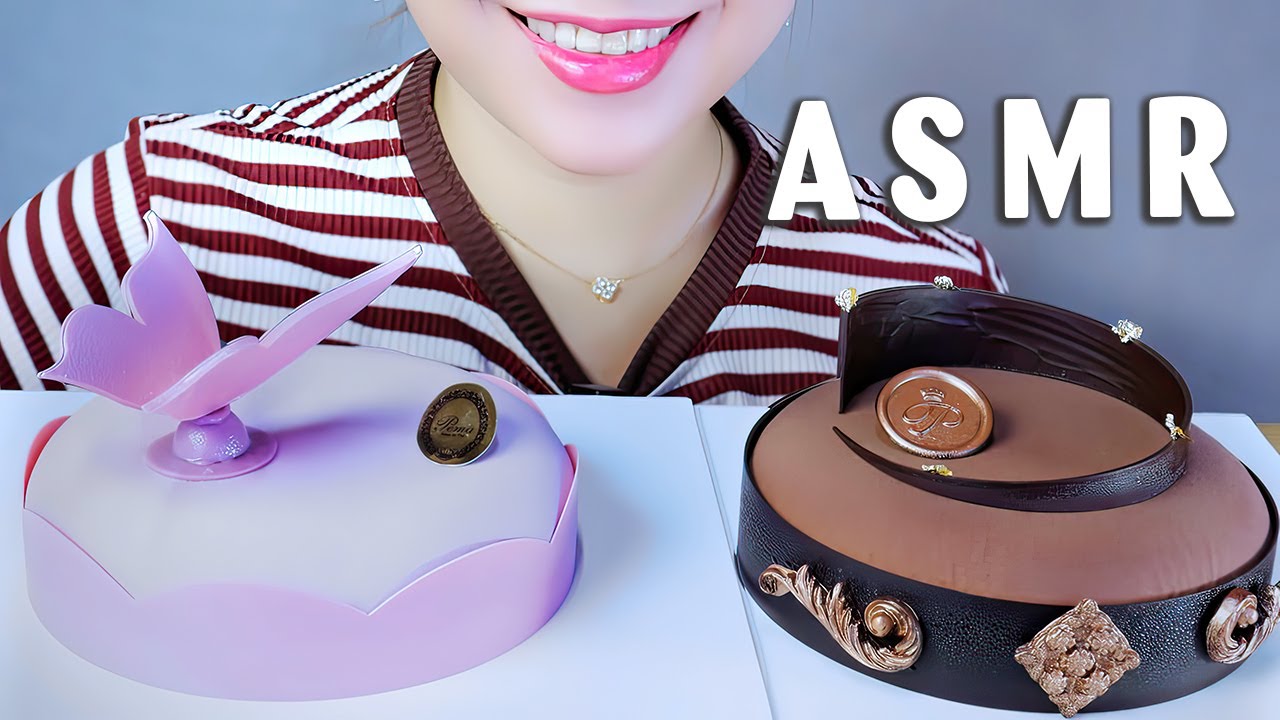 ASMR BÁNH KEM PHÁP PEMA |  BEST FRENCH CAKES FROM PEMA, EATING SOUNDS | LINH-ASMR