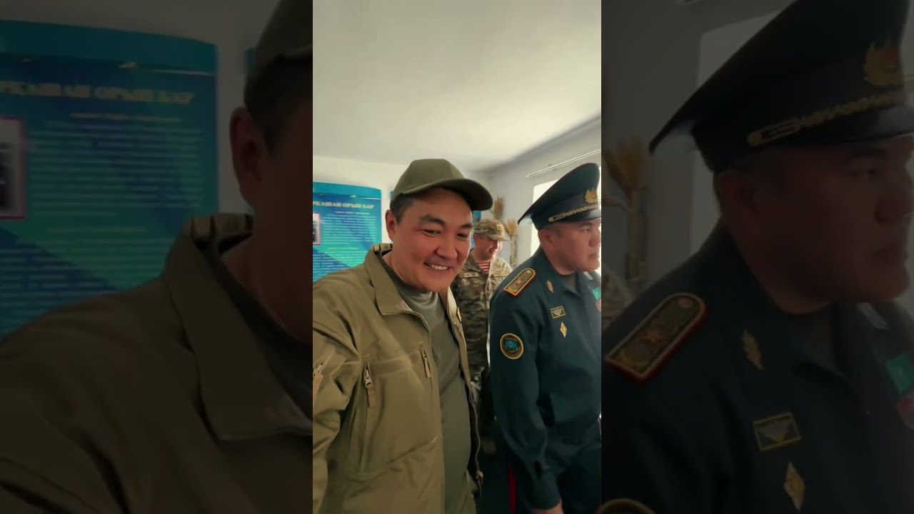 Целый фильм получился по итогам моей поездки в воинскую часть МЧС в г. Караганда.
