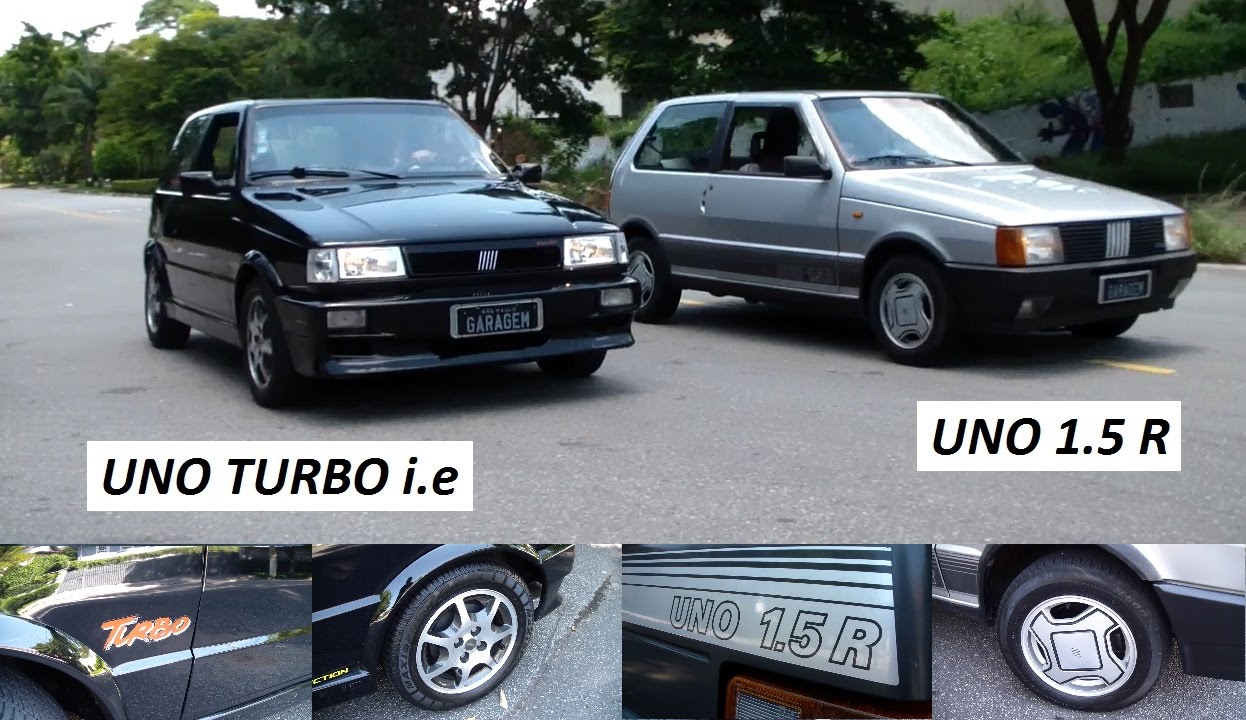 Garagem do Bellote TV: Uno Turbo Vs. Uno 1.5 R
