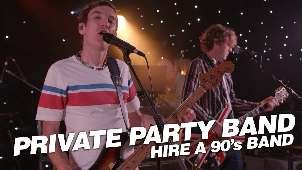 Private Party Band - Hire a 90s Band - 'Britpop Reunion' performing Place Your Hands by Reef