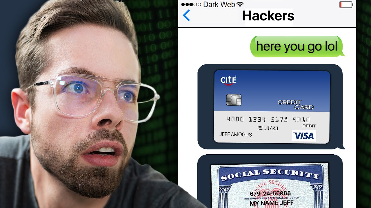 I Gave Dark Web Hackers My Info