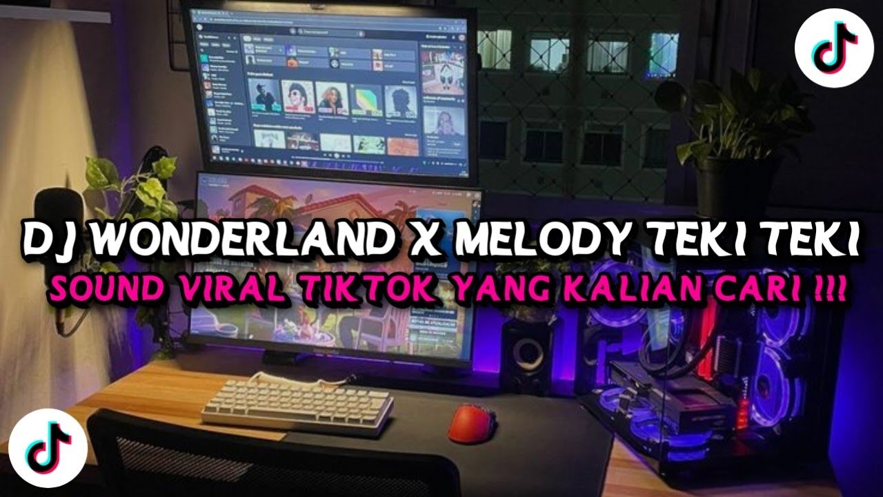 DJ WONDERLAND X MELODY TEKI TEKI STYLE TANTE V2 VIRAL TIKTOK TERBARU 2025 !