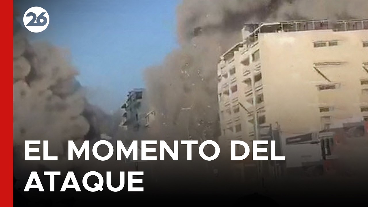 🚨 MEDIO ORIENTE | Así cayó misil israelí en Líbano