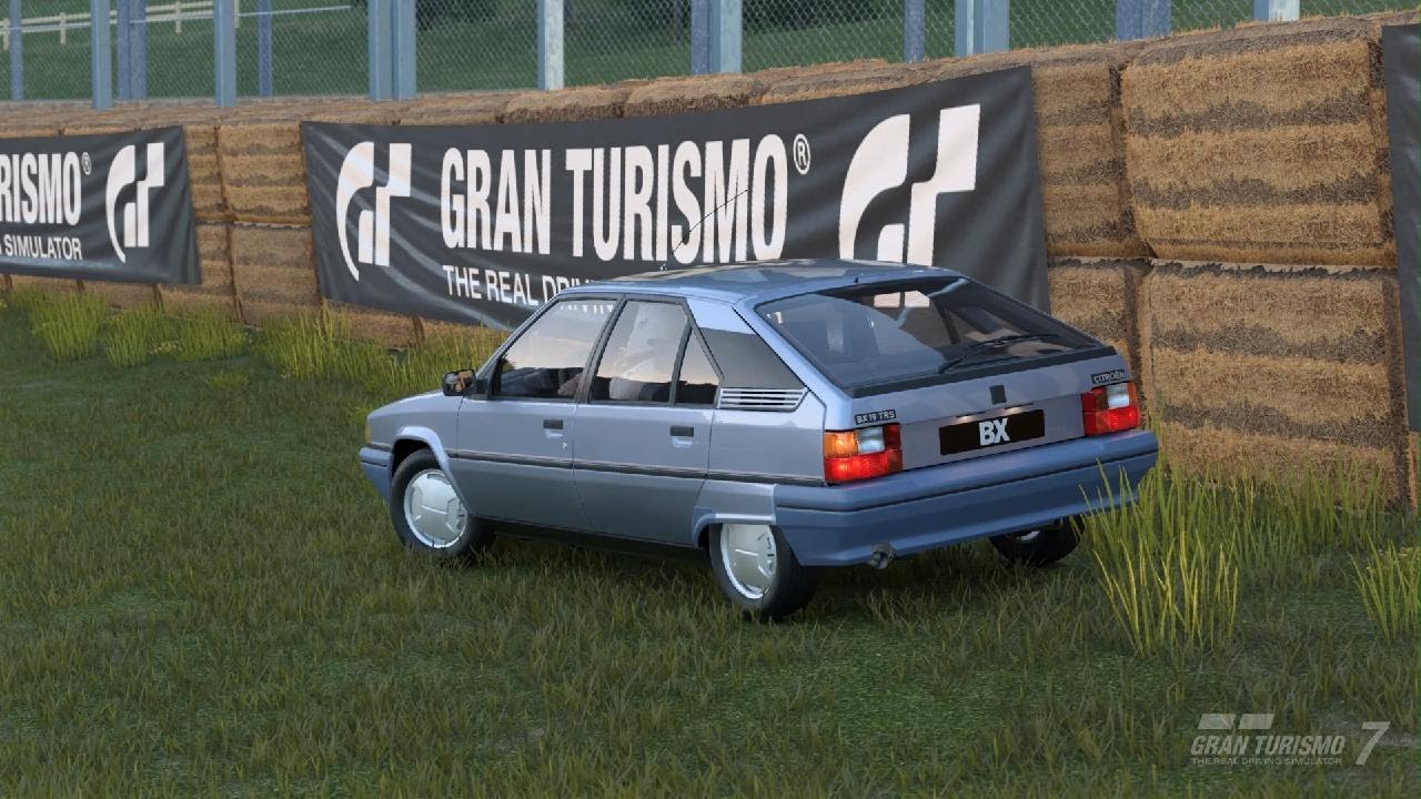 GT7 Real. Citroen BX 19 TRS 1987. Original 105CV.