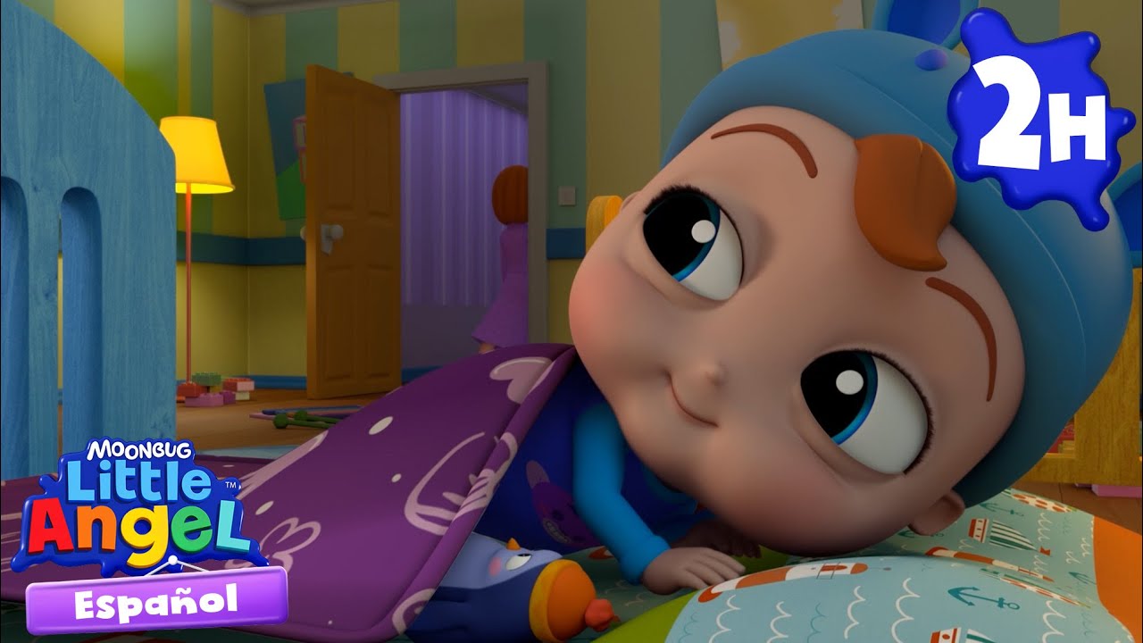 Bebé Juan no se quiere dormir 😴  Canciones Infantiles con Bebé Juan🎵| Little Angel Español