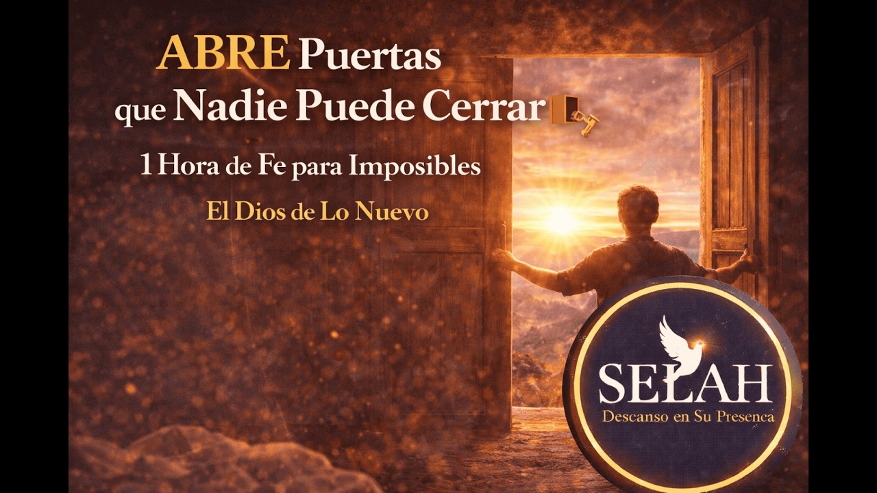 ABRE Puertas que Nadie Puede Cerrar 🚪🔑 | 1 Hora de Fe para Imposibles | El Dios de Lo Nuevo