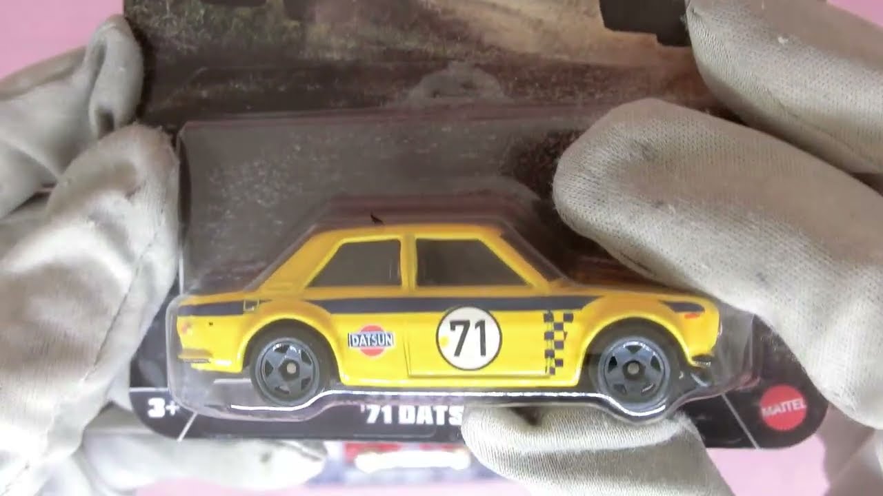 Unboxing Hot Wheels Silver Series Rally Racers '71 Dastun 510 & Honda S800 Racing / Course