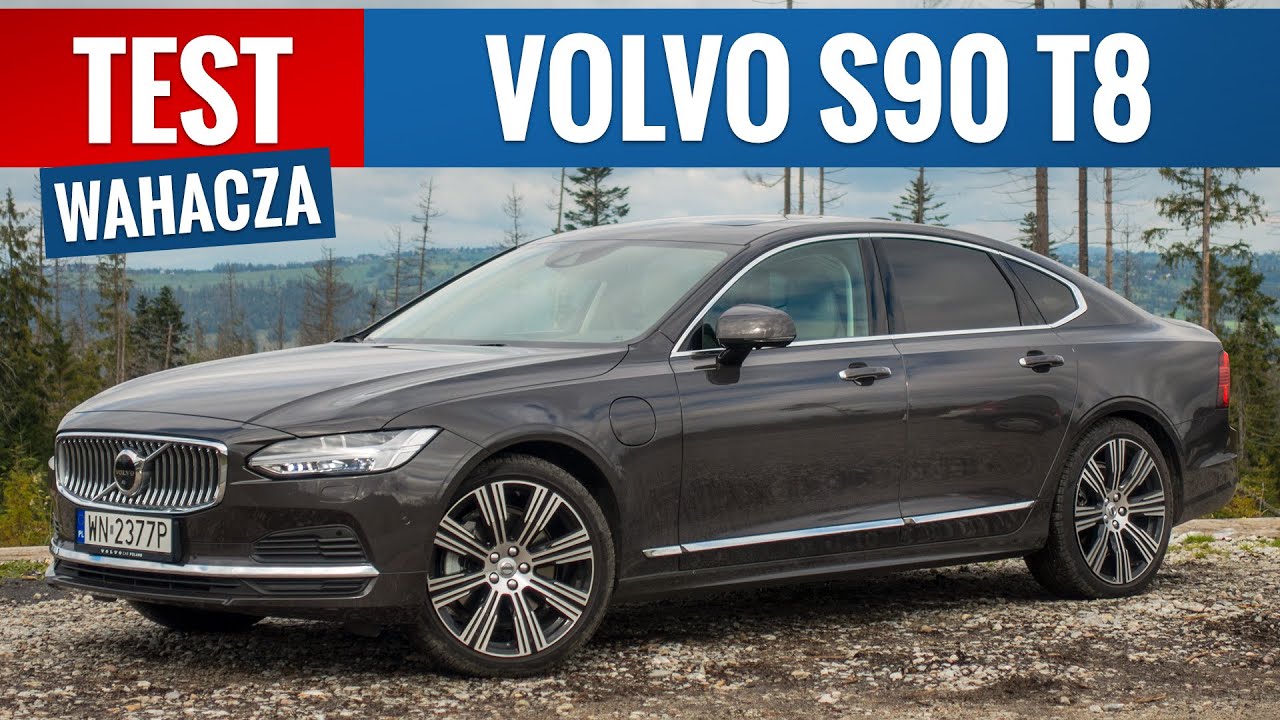 Volvo S90 2021 - TEST PL (T8 390 KM) Nie potrzebuje prądu, aby wymiatać