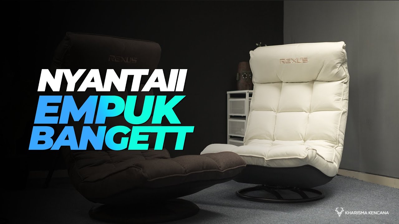 REXUS SWIVEL RFC-01 | KURSI LESEHAN PALINGG NYAMAN~ EMPUKK BANGETT!!