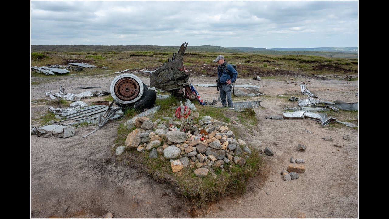 PLANE WRECKAGE OF THE B29 SUPERFORTRESS