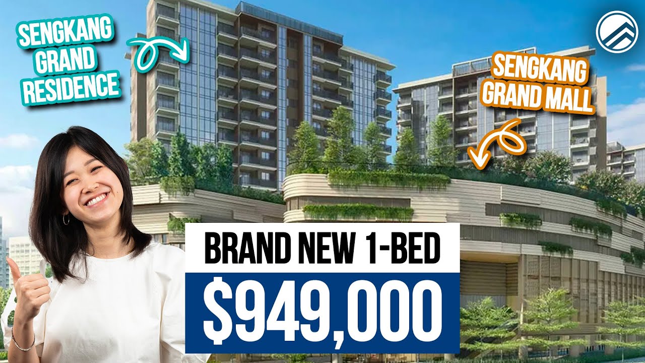 Sengkang Grand Residences -Brand New 1-Bedroom with 474sqft in District 19 | $949,000 | Cheryl Loh