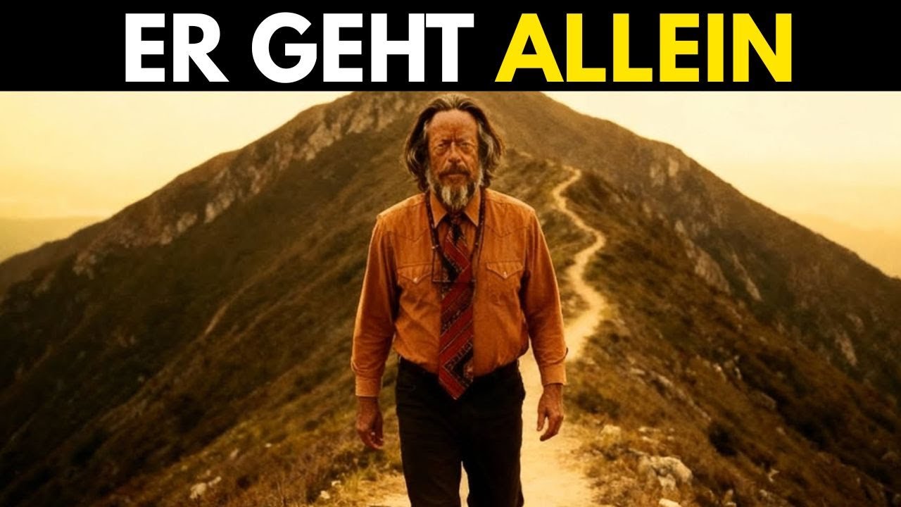 Warum ein spirituell auserwählter Mensch immer allein geht – Alan Watts