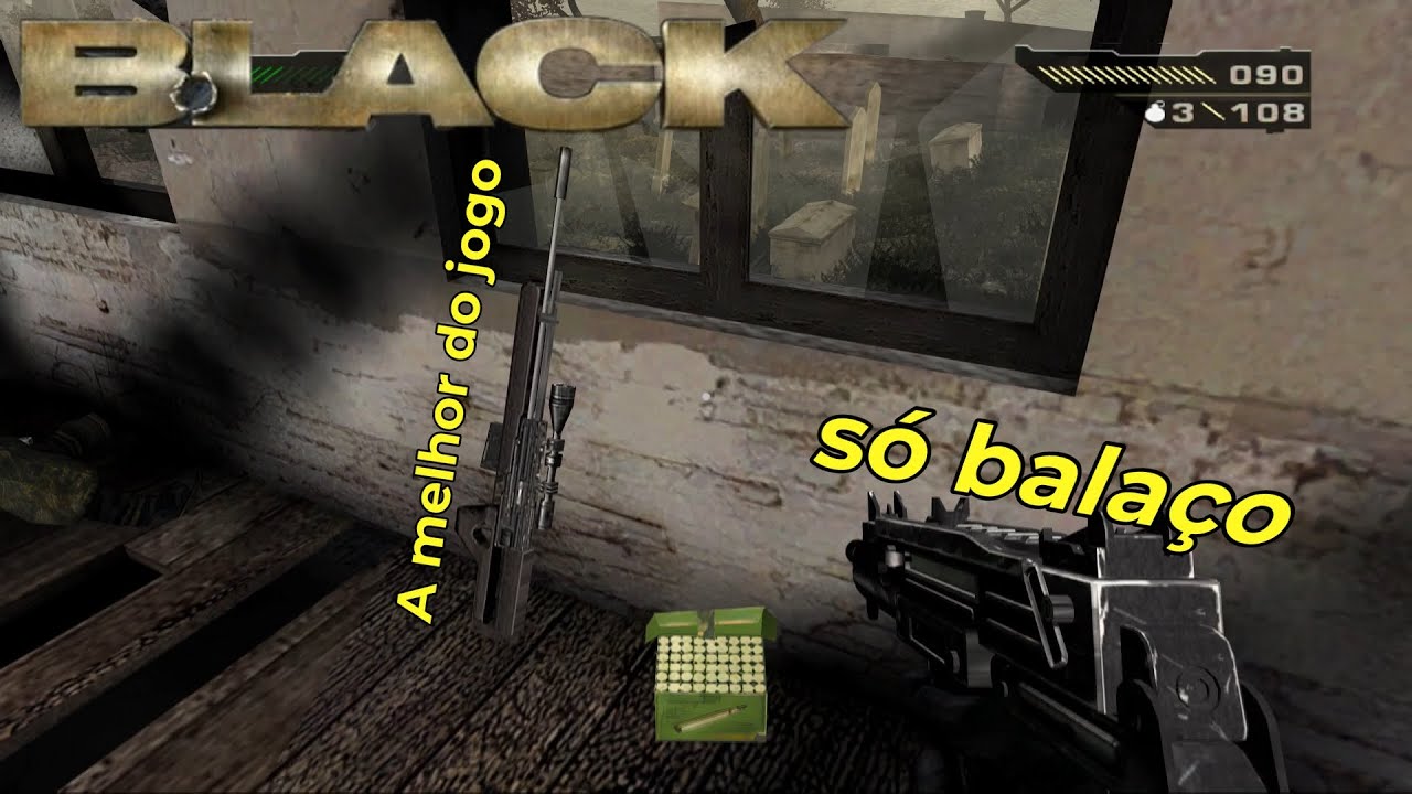 MUITA BALA E MUITAS EXPLOSÕES! - BLACK