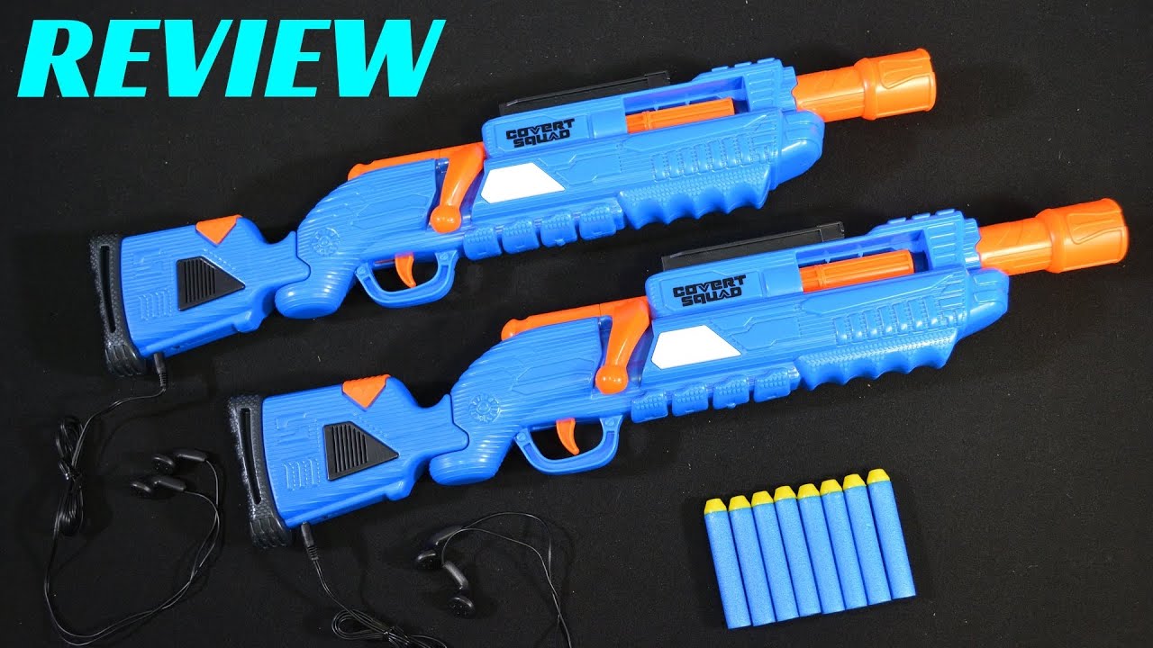 [REVIEW] Air Warriors Covert Squad Blasters (With Built In Walkie-Talkies)