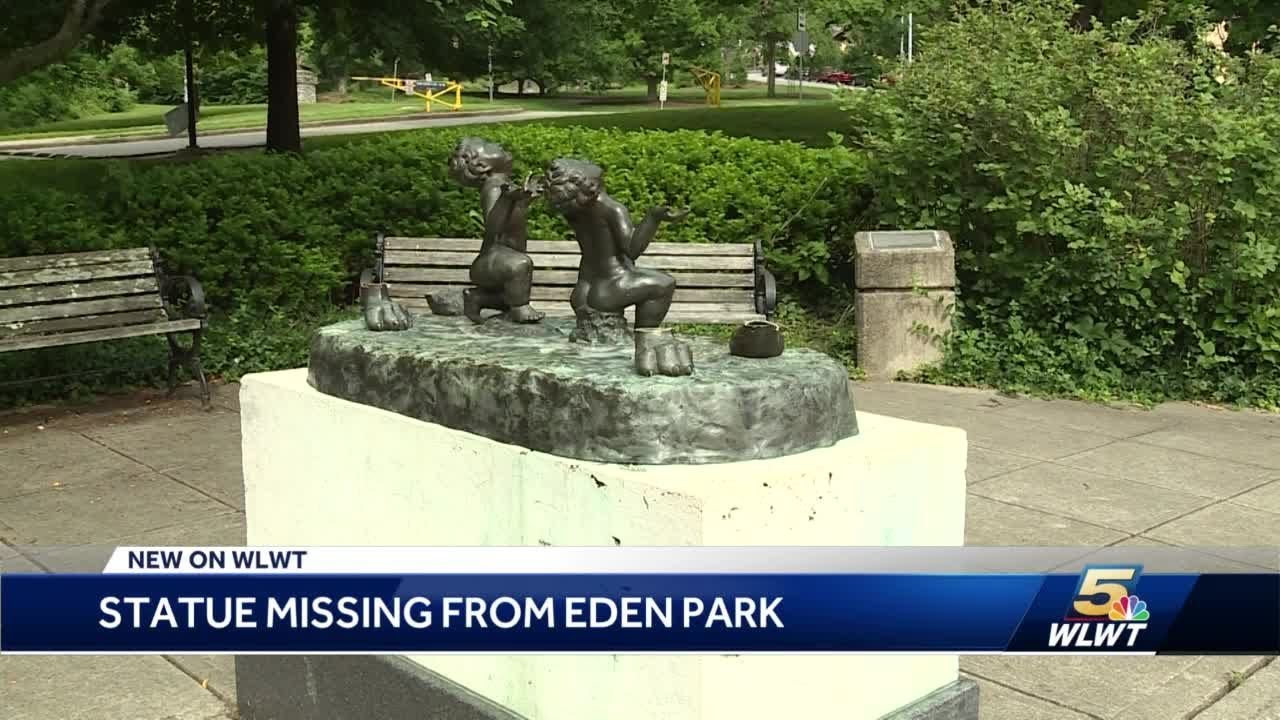 Capitoline Wolf statue, gifted to Cincinnati by Rome, stolen from Eden Park