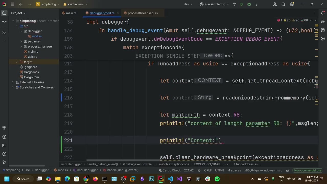 Writing Simple Debugger Part9:  AMSI Bypass with Hardware Breakpoint