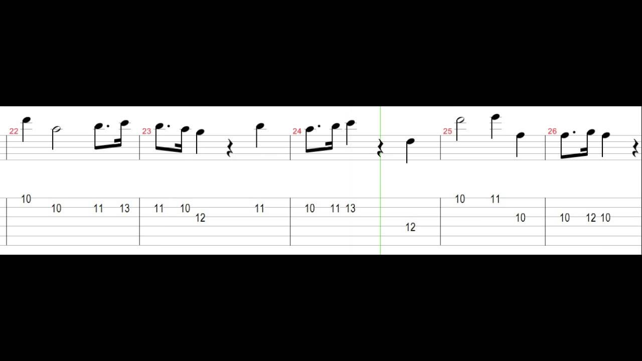 Guitar 1 - Il Canto Degli Italiani | Inno di Mameli  | Fratelli d'Italia (music score w/tab)
