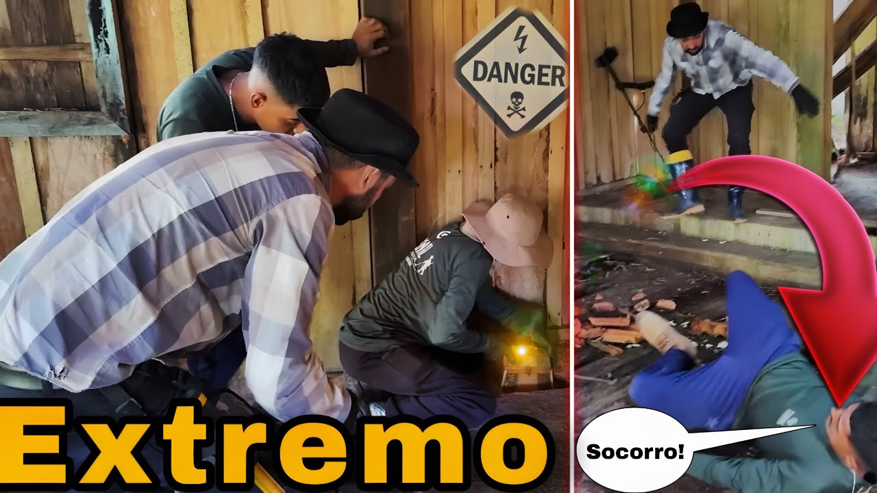 Aventura mais perigosa de todas que já estivemos!