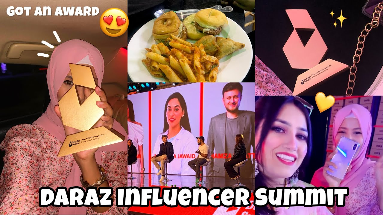 Daraz Influencer Summit | Got an Award😍 | Painting, Chit chat & a lot more✨