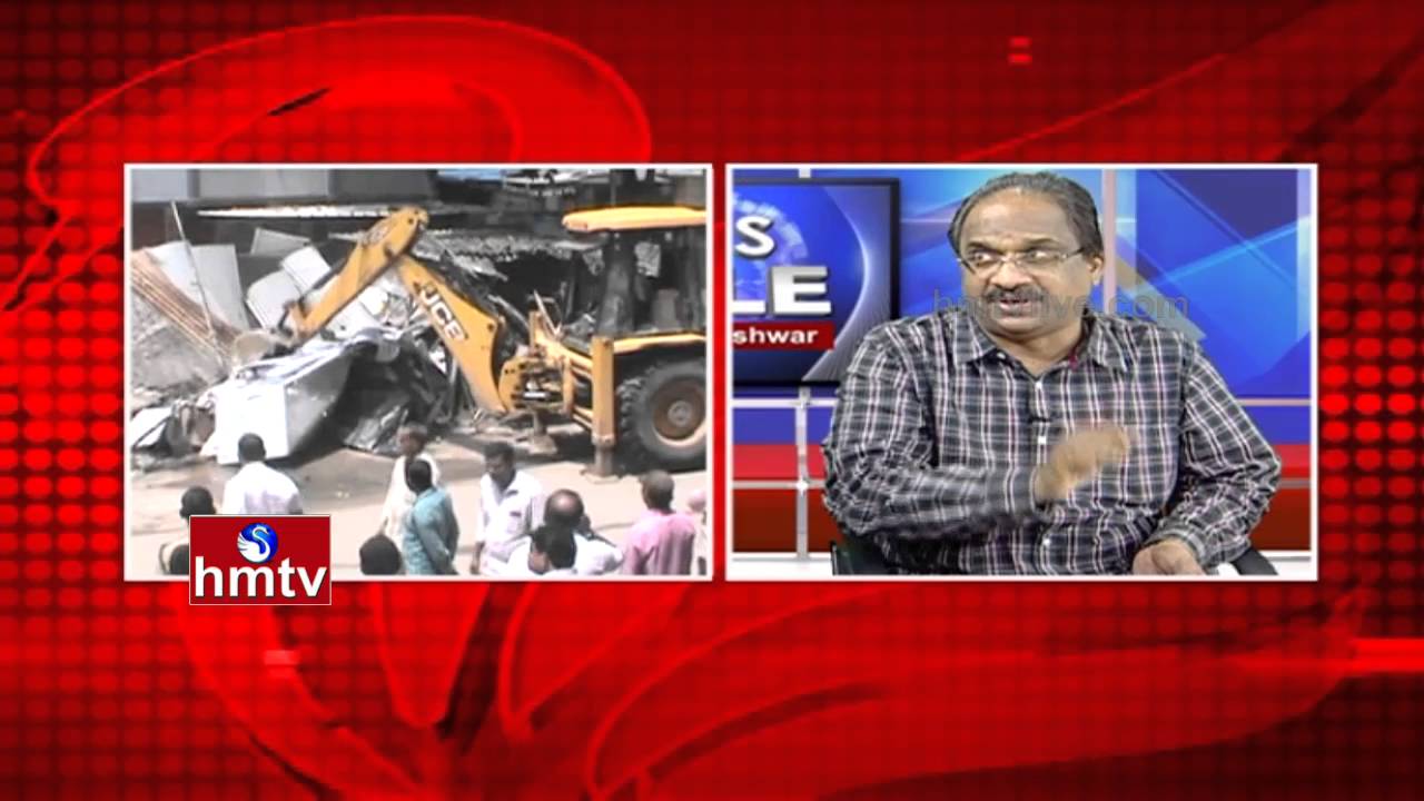 GHMC Focus On Demolition Of Illegal Constructions On Nalas | Prof Nageshwar | News Angle | HMTV