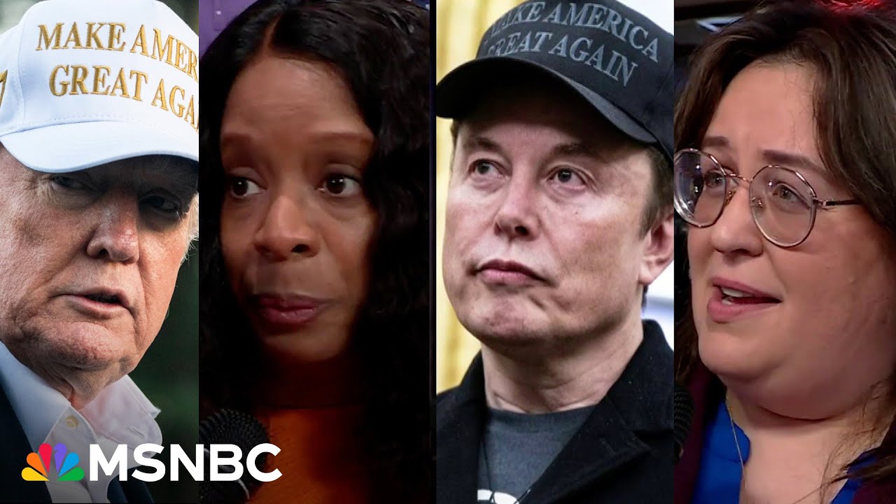 'It makes me feel angry': Workers forced out by Trump and Musk speak at MSNBC town hall