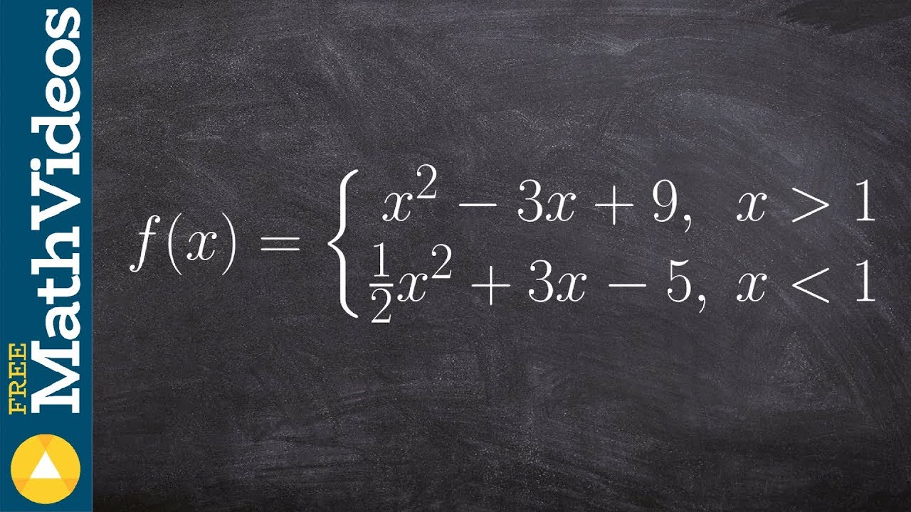 How to determine if a function is continuous and differentiable