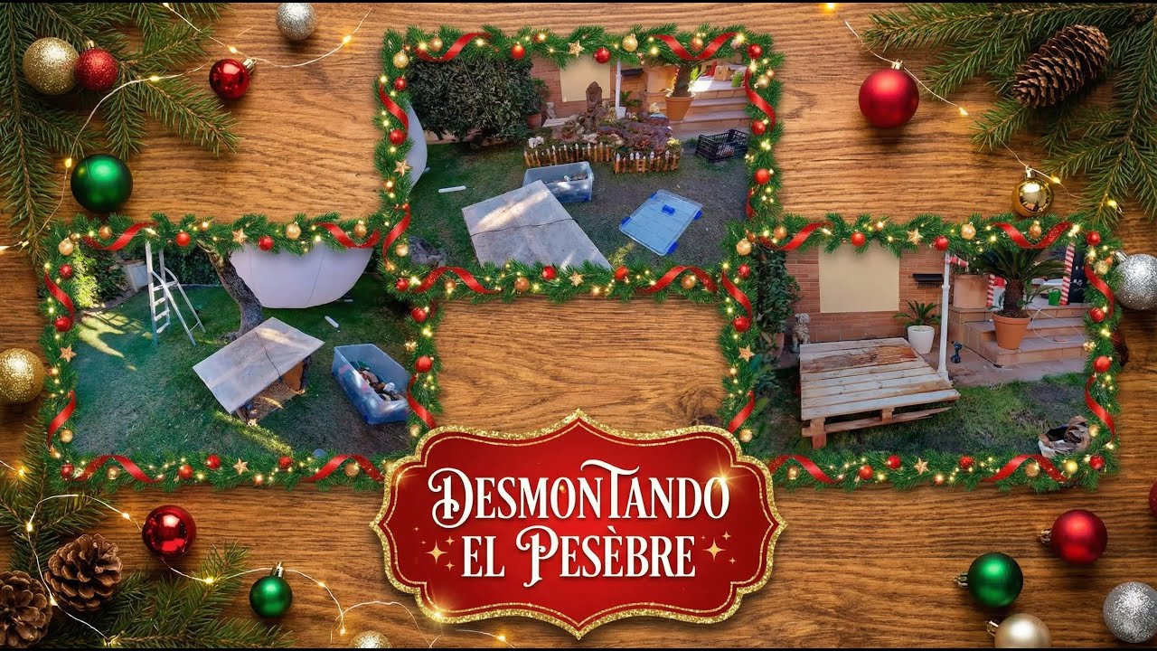 Desmontando el Pesebre: Así Termina la Navidad