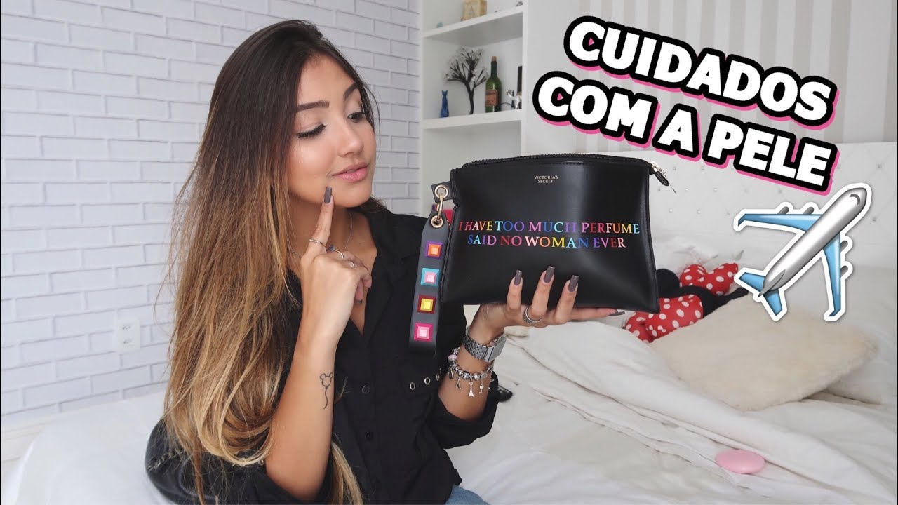 O QUE TEM NA MINHA NECESSAIRE DE VIAGEM
