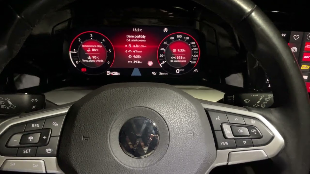 Golf 8 &ndash; Multimedia, ekran centralny i Digital Cockpit &ndash; pełna prezentacja
