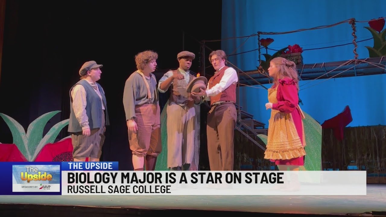 Biology major is a star on stage