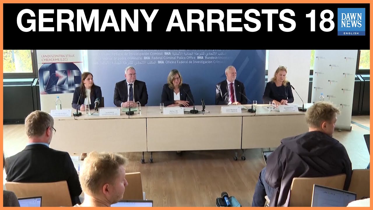 Germany Arrests 18 in International Online Fraud Crackdown, Authorities say | Dawn News English