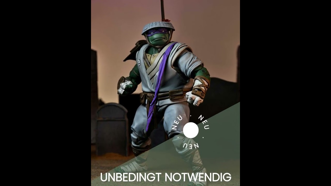 NECA Teenage Mutant Ninja Turtles TMNT (The Last Ronin) Actionfigur Ultimate Donatello 18cm
