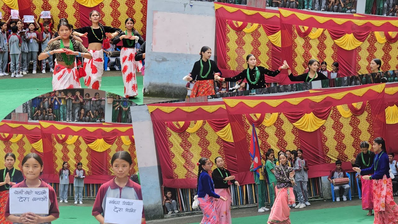 Interclass Teej Geet competition 