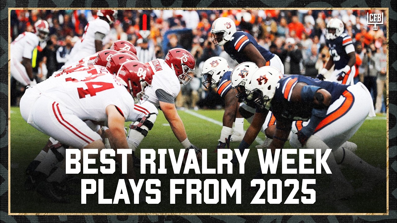 Best Rivalry Week Plays | 2025 College Football Season | Top College Highlights