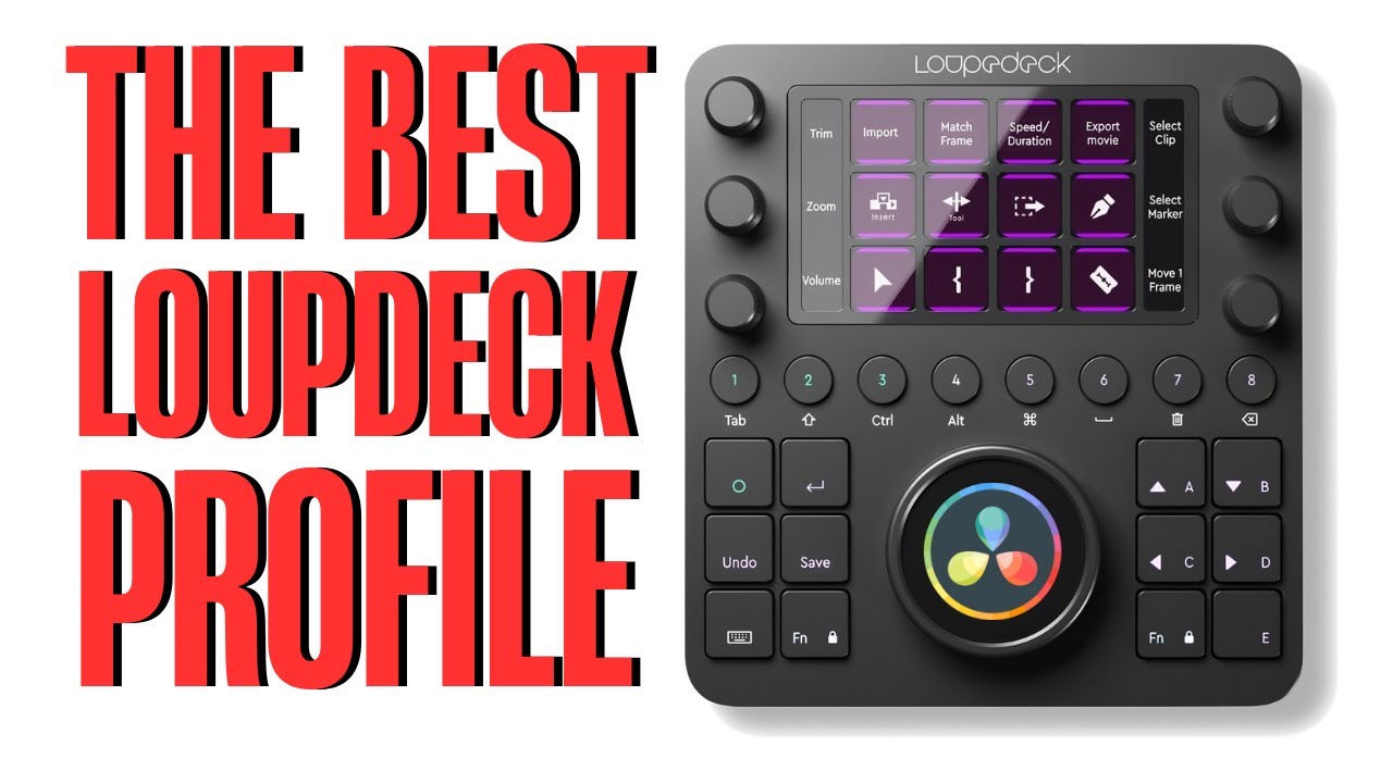 The Complete Shortcut Guide: DaVinci Resolve Reviewed on Loupedeck CT