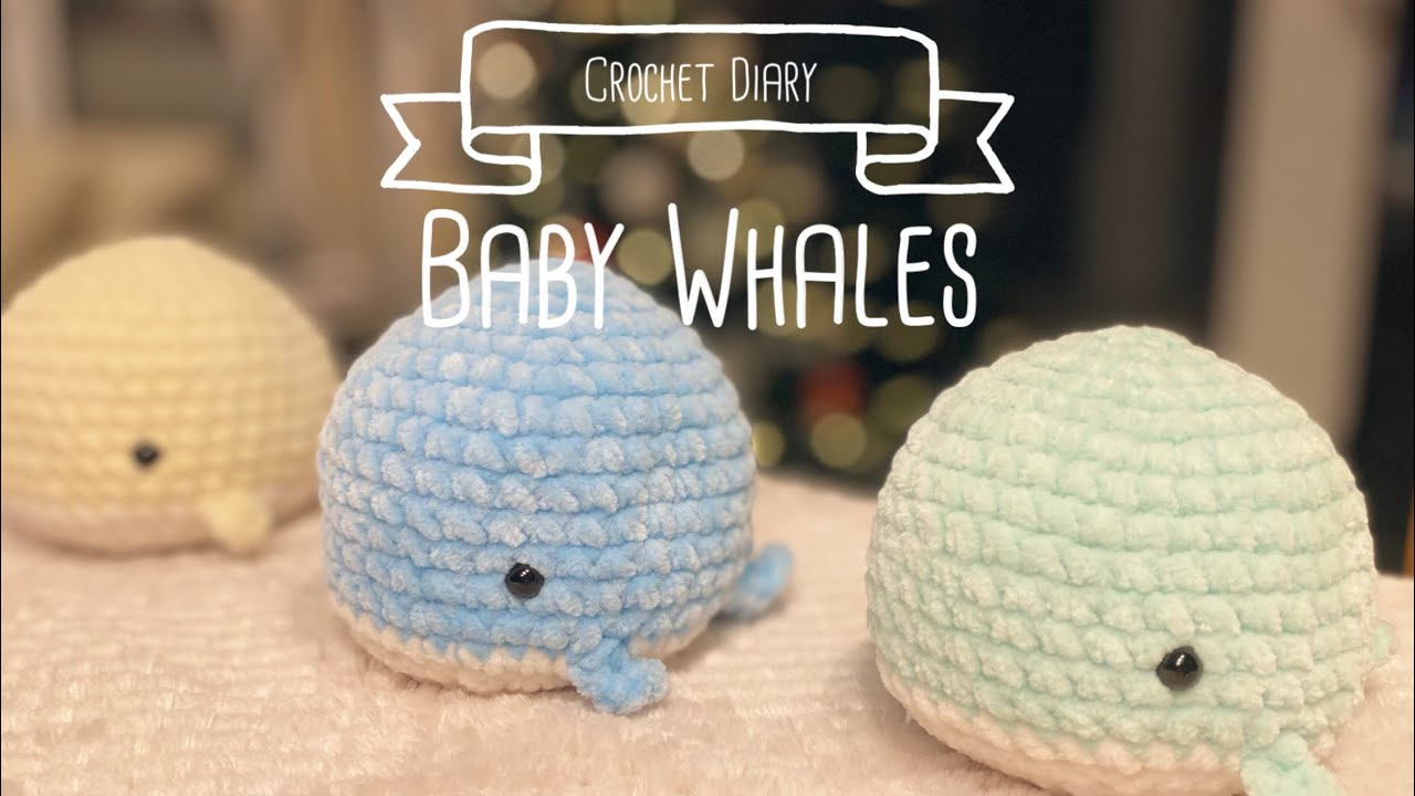 Crochet Diary - Baby Whales / 코바늘일기 - 아기고래 / Häkel-Tagebuch - Baby Wal