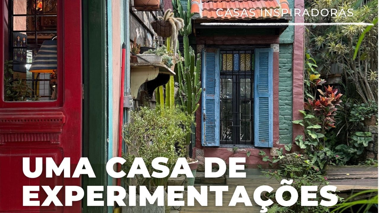 CASA DA GIRAFA: UMA CASA INTERESSANTÍSSIMA FEITA COM BAIXO CUSTO, REAPROVEITAMENTO, ARTE E HISTÓRIA