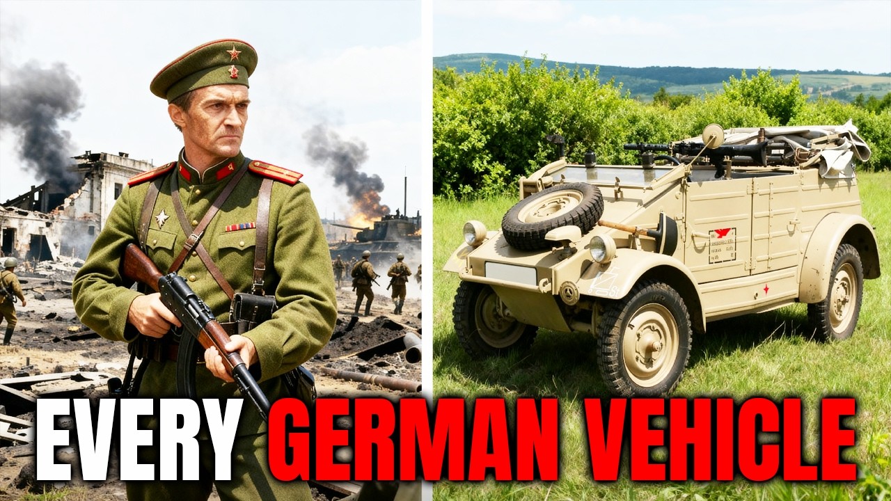 Every German Vehicle Used in WWII